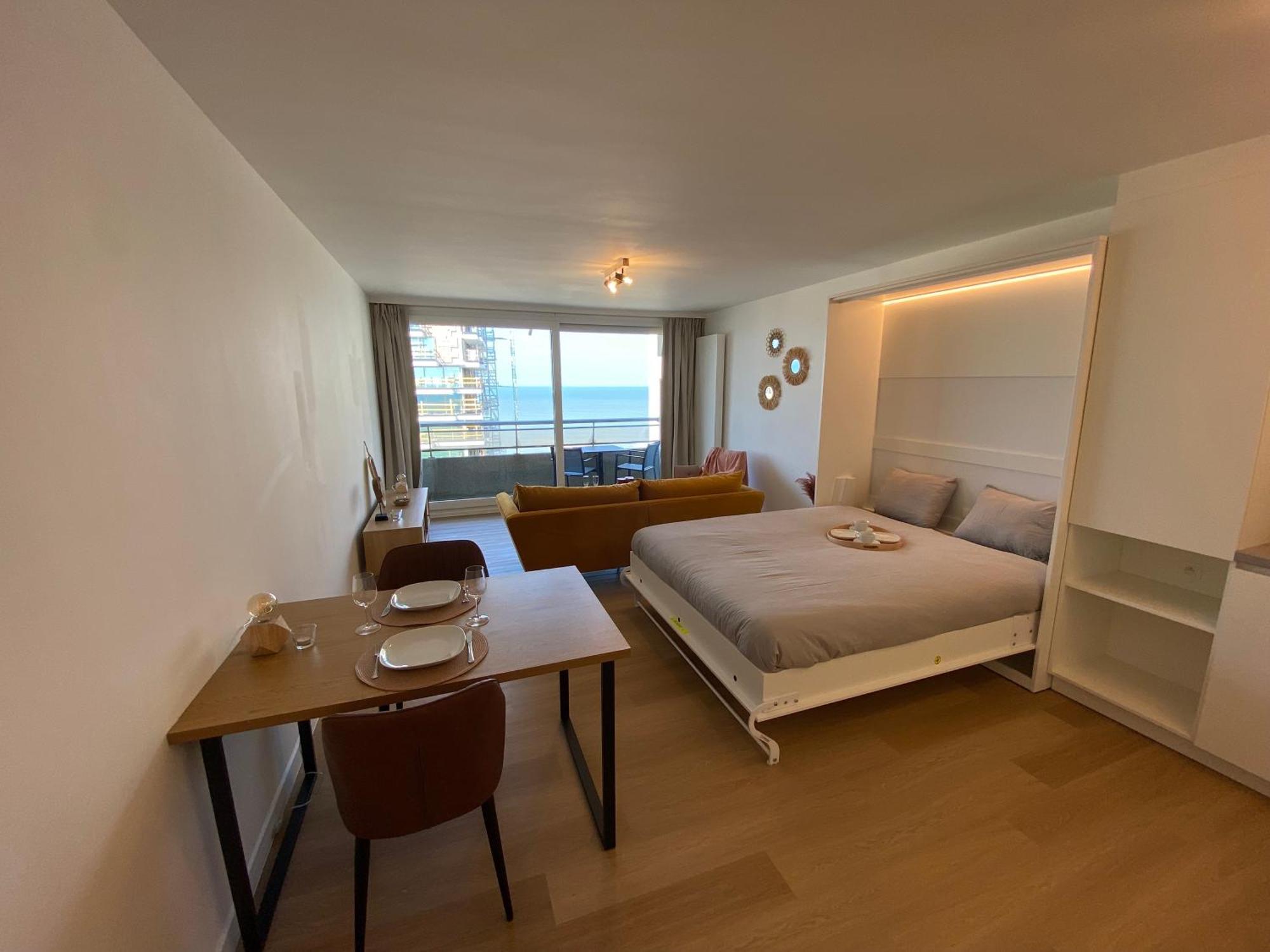 Sky Sea View Studio Ostende Exterior foto