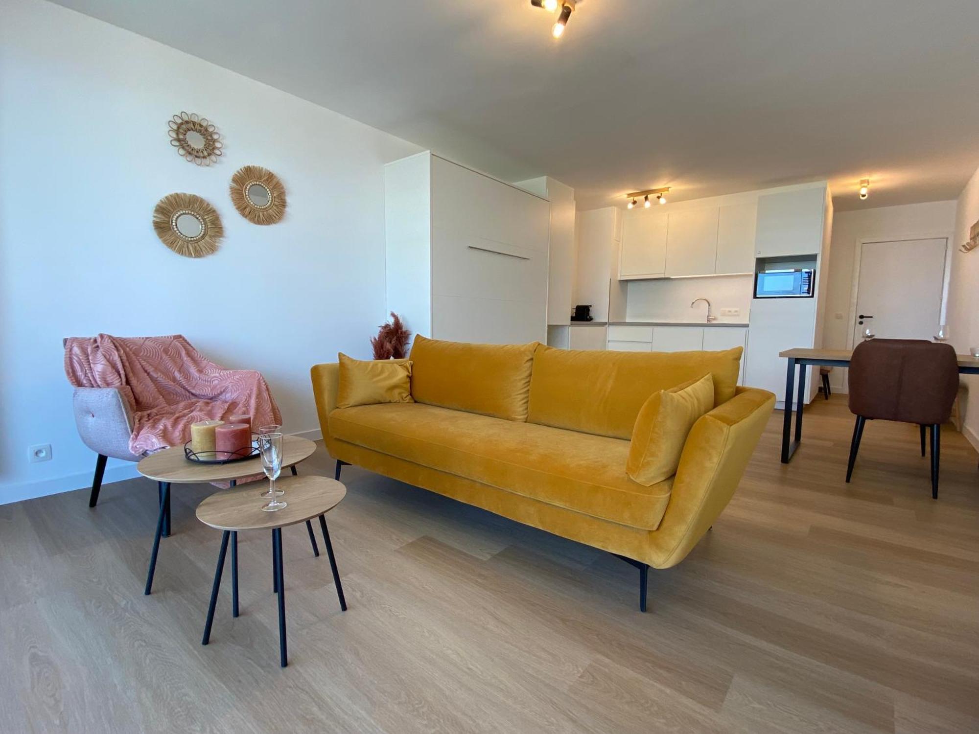 Sky Sea View Studio Ostende Exterior foto
